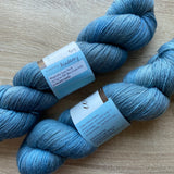 DESTASH - Western Sky Knits Yarn Fingering Yarn Merino/Cashmere/Silk in Academy