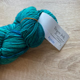 DESTASH - Dragonfly Fibers Sock Yarn Merino in Riptide