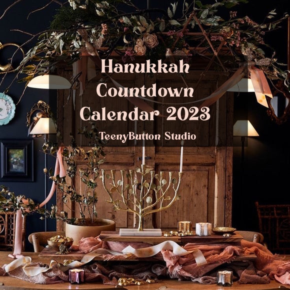 Hanukkah Countdown Calendar 2023 PREORDER - SHIPS NOVEMBER 2023