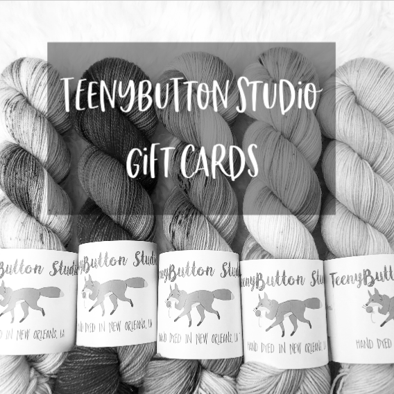 TeenyButton Studio Gift Cards